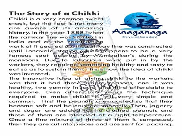 Anaganaga Chikki Story