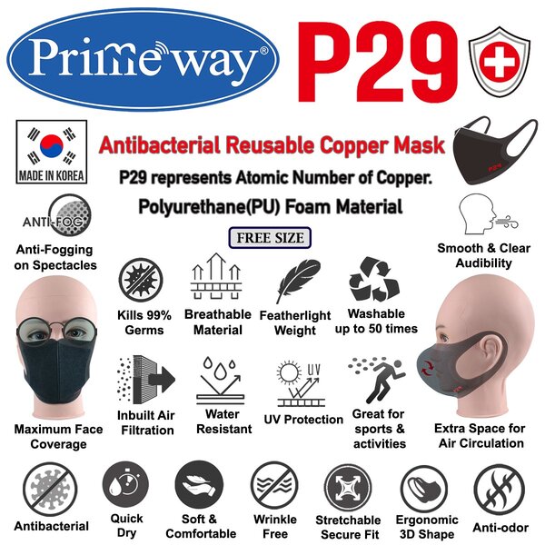 primeway P29 Copper Mask 5
